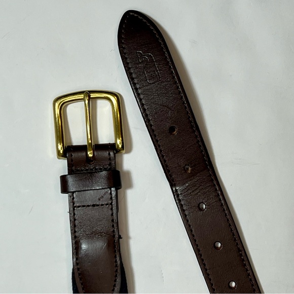 VINEYARD VINES Canvas Whale Belt Red Size 34 - Picture 8 of 8